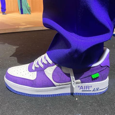 louis vuitton air force 1 purple|lv air force 1 stockx.